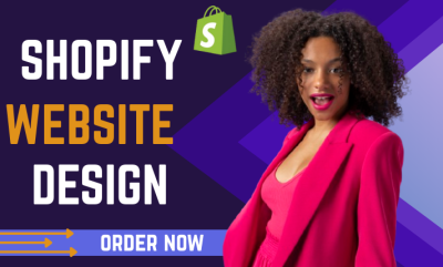 I will Shopify Website Redesign, Shopify Website Design & Shopify Dropshipping Store