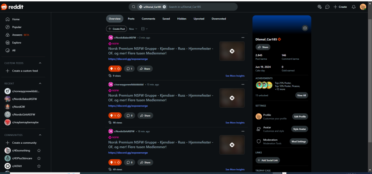 Do Reddit Post for IPTV Website, IPTV App, Android App, AI App, Crypto, Memecoin, Web