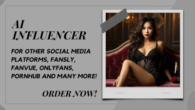 I will create an AI influencer model for Instagram Fanvue OnlyFans