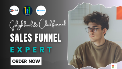 I will build your ClickFunnels 2.0 sales funnel | Be ClickFunnels landing page expert