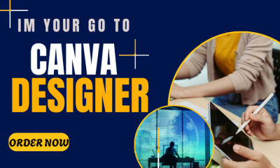 Design, Redesign, Edit Any Template, Logo & Brochure Using Canva Designs
