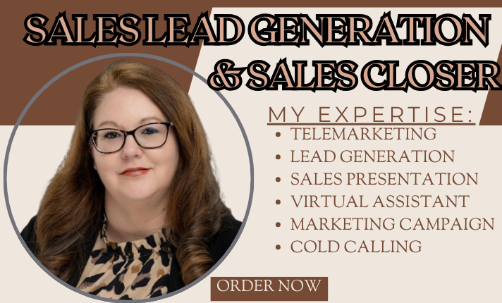 Telemarketing Sales Closer B2B Commission Sales Sales Person Virtual Assistant