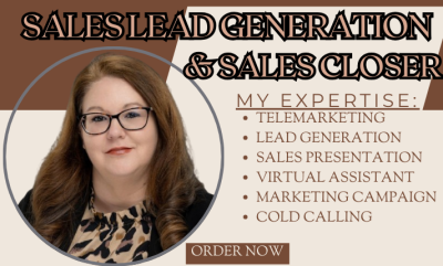 Telemarketing Sales Closer B2B Commission Sales Sales Person Virtual Assistant
