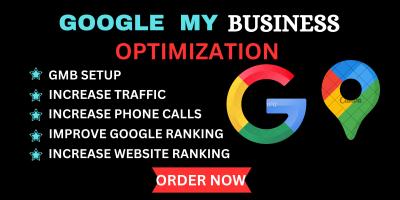 I will optimize Google my business for local SEO GMB maps ranking Google map citations