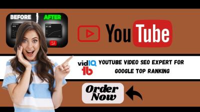 I will be your YouTube Video SEO Expert for Google Top Ranking