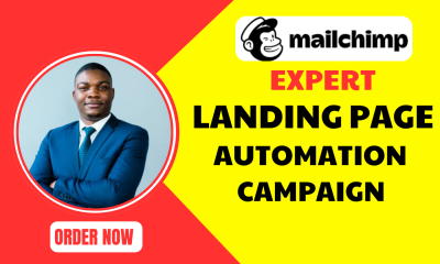 I Will Setup Mailchimp Email Marketing Website Automation Campaign