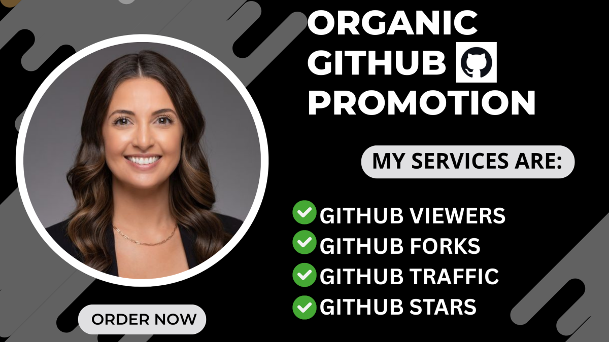 I will do organic GitHub promotion to gain stars, fork repo, and traffic