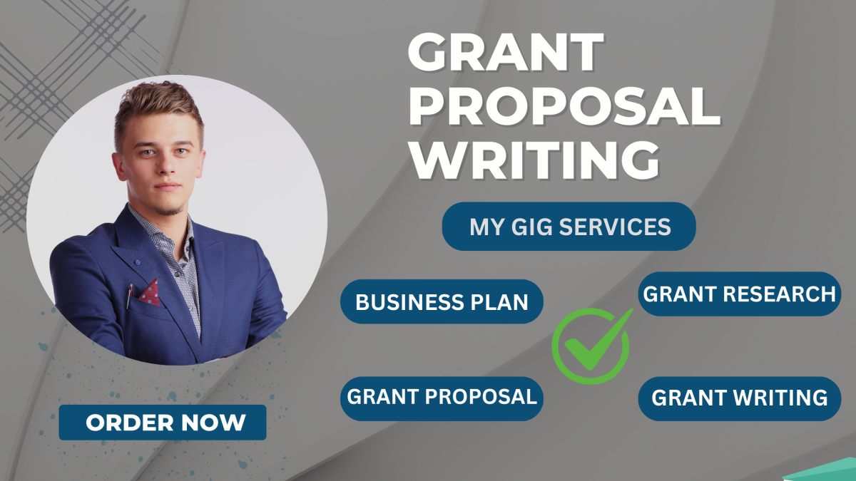 I Will Do Grant Proposal, Grant Writing, Grant Research, Business Plan, and RFP