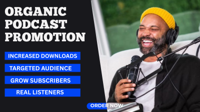 I Will Do Podcast Marketing & Promotion to Increase Audience & New Downloads