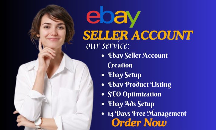 I will do eBay account creation for all country residents & eBay seller account listing