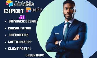 I will be your Airtable expert, automate with Make.com, provide Airtable consultation