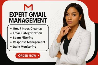 I Will Organize, Sort, and Manage Your Inbox as Your Reliable Virtual Assistant