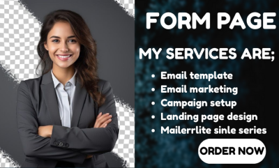 I will professionally create login forms, sign-up forms, and web pages