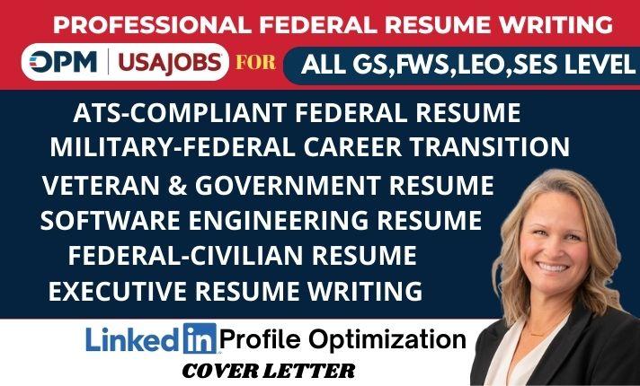 PROFESSIONAL FEDERAL RESUME WRITING SERVICE
