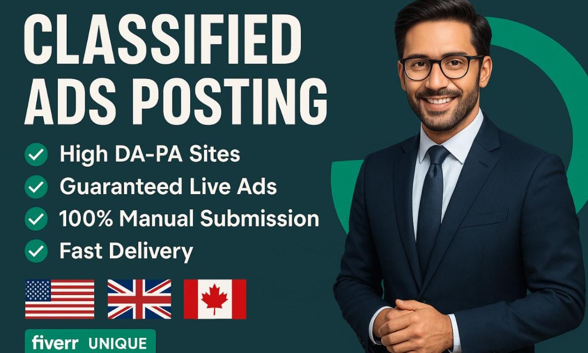 I Will Post Ads on USA Classifieds or Worldwide to Increase Your Business