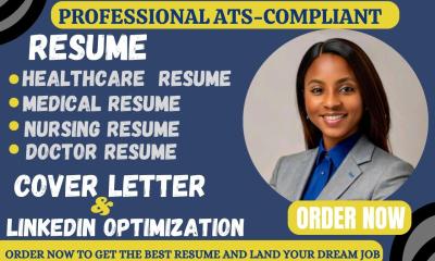 I Will Create a Compelling Healthcare Resume for Nurses, Techs, Admins, and More