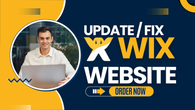 I Will Update, Edit, Revamp, Fix Wix Website Issues & Improve Wix SEO & Responsiveness