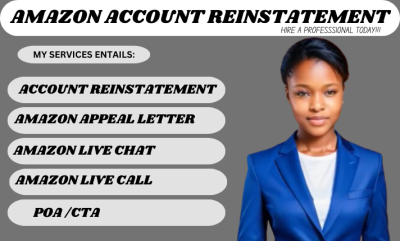 I Will Reinstate Permanently Suspended Amazon Account | Amazon Reactivation