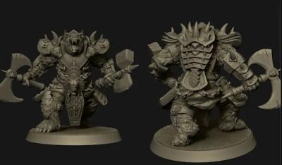I Will Design Sculpt Custom 3D Miniatures, Action Figures, and Models for 3D Printing