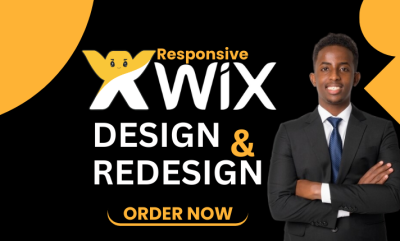 I will build your professional Wix website with unlimited revisions