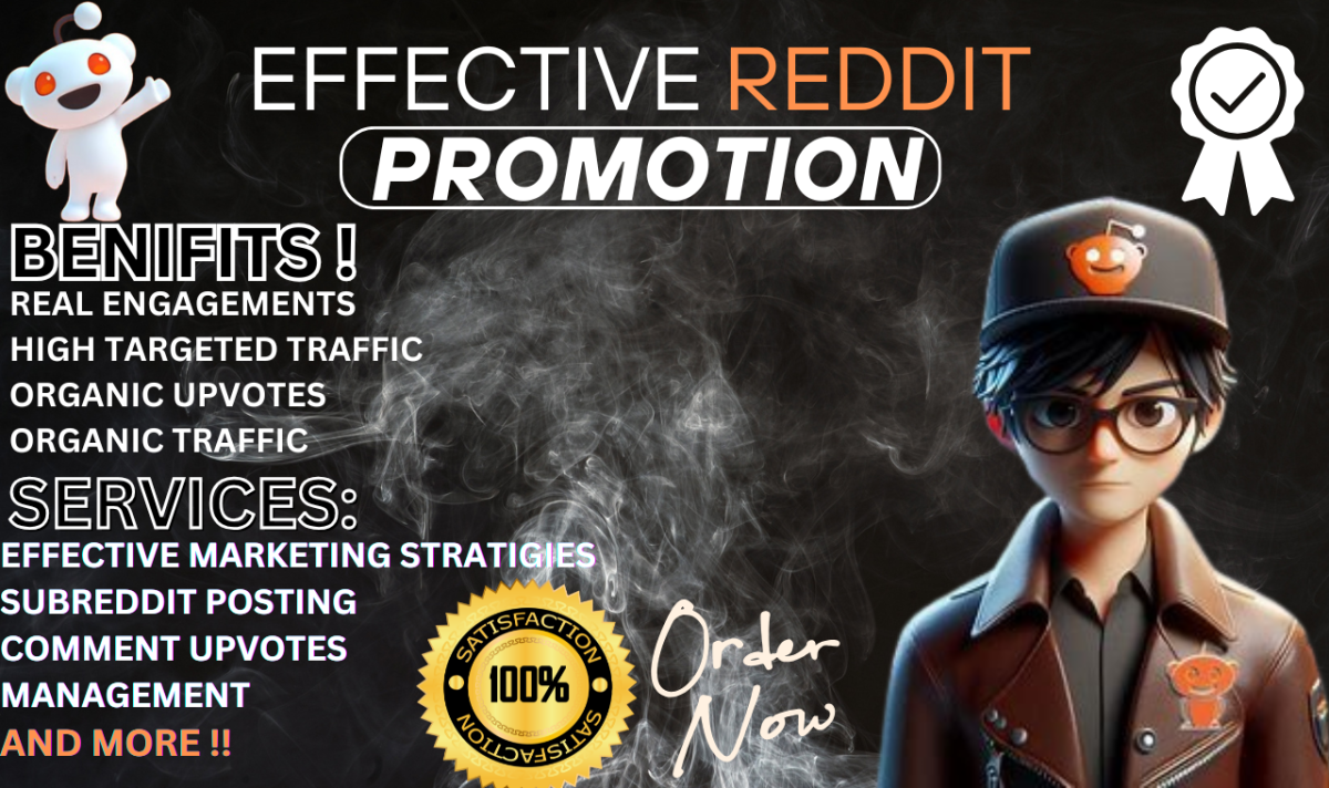 I will make viral reddit post comment management for AI website to boost business