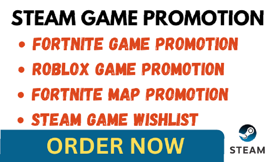 I will raise your steam game wishlist for steam game marketing via steam game promotion
