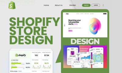 I will build stunning Shopify dropshipping store eCommerce website with winning products