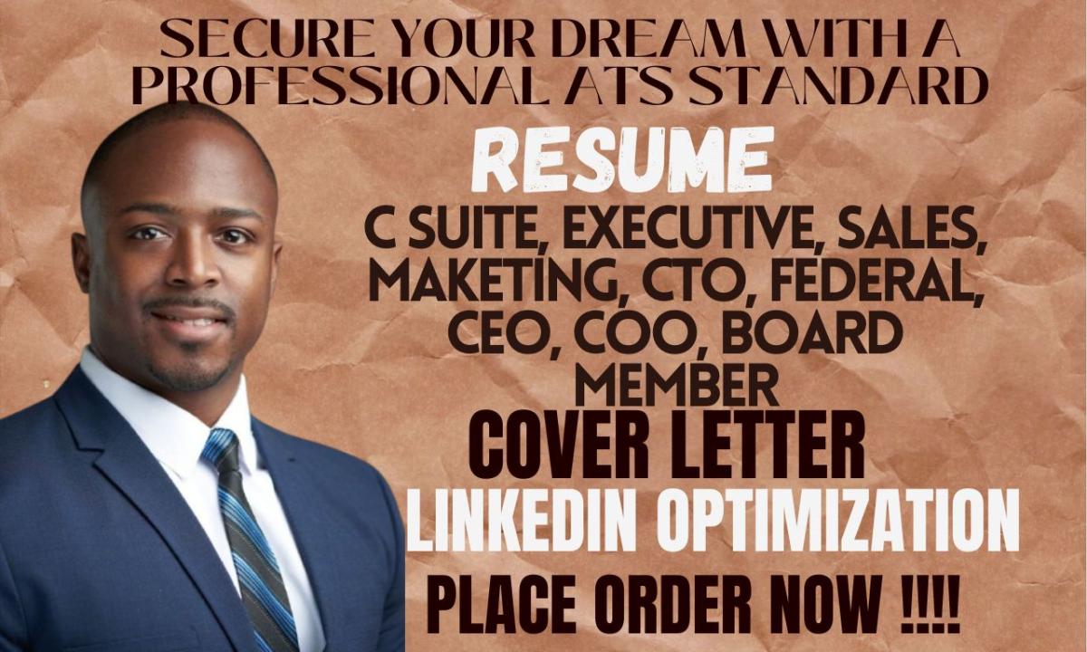 I will write C-Suit Executive, Federal, CEO, Director, Senior Level and Board Member