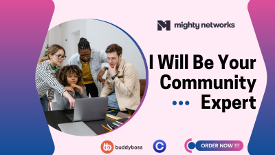 I will setup Mighty Networks, Circle, Tribe, BuddyBoss Community Platform