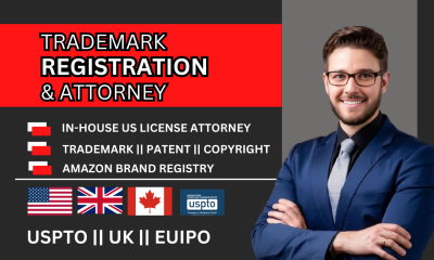 I will be your licensed US patent, trademark registration, Amazon, trademark attorney