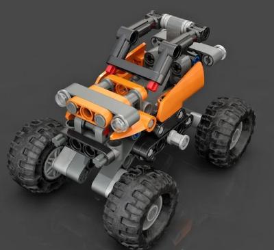 I will design custom Lego Technic car model, Lego set design, PDF manual instruction