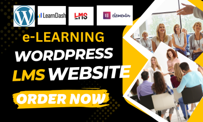 I will build eLearning WordPress, LMS Website with LearnDash, LearnPress, Tutor LMS