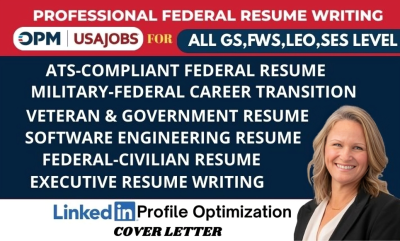 PROFESSIONAL FEDERAL RESUME WRITING SERVICE