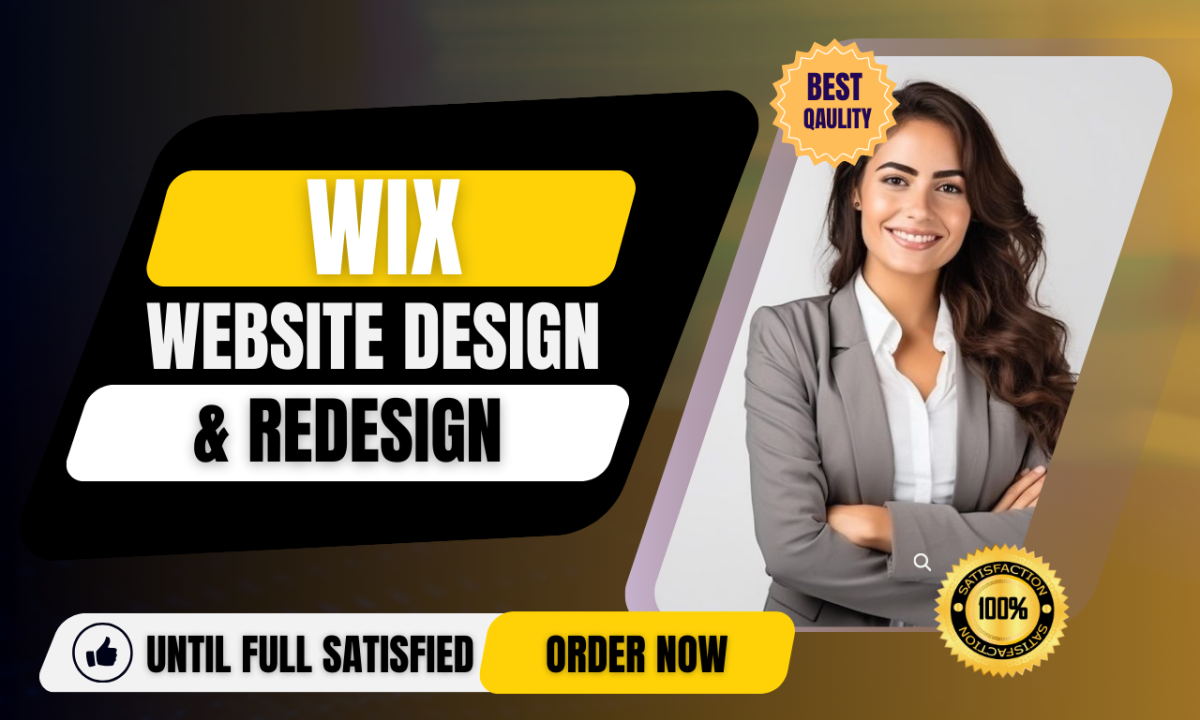 Do Wix Website Design, Redesign Wix Website, Wix Online Store