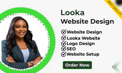 I Will Design and Redesign Looka Website for Dorik Website Design