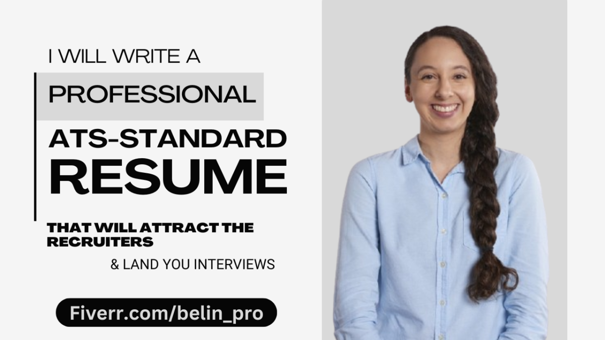 I will write a professional ATS standard resume to attract recruiters and land you interviews