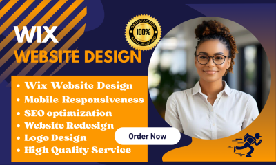 Build Wix Website Design, Redesign, and Create Wix Website Development