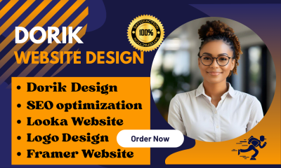 I Will Design Dorik Website Design Dorik Website and Redesign