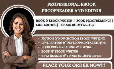 I Will Do Proofreading and Editing, Line Editing, Formatting for Your Online Course
