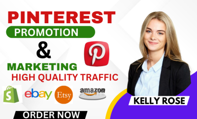 Promote Shopify, Etsy, Wix, Amazon & eBay Store on Pinterest for Marketing Traffic