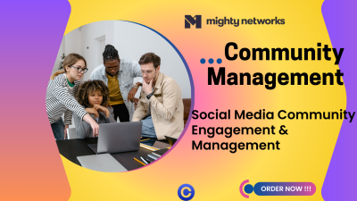 I will community manager social media manager community engagement Instagram, TikTok