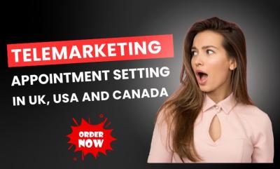 I will be Solar Appointment Do Telemarketing Appointment Setters in USA, UK, Canada