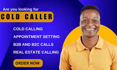 I will be your cold caller, real estate cold calling and cold outreach