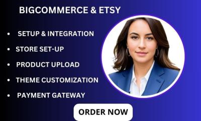 I will make BigCommerce website, dropshipping agent, and BigCommerce clothing store