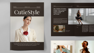 Design Creative Email Newsletters, Lookbook, Magazine Cover & Editorial Spread