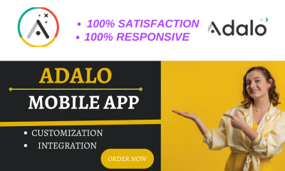 I Will Design and Develop a Custom Adalo Mobile App