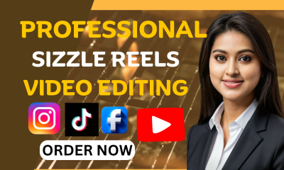 I will create stunning videos, edit sizzle reels, highlight reels, and hype videos