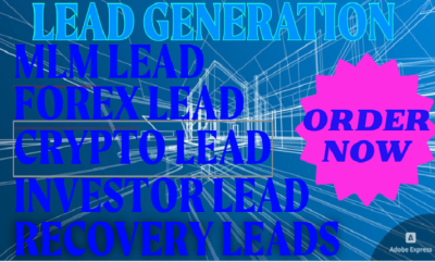 I will provide high quality Forex leads, Coinbase leads, Crypto leads, Forex crypto leads