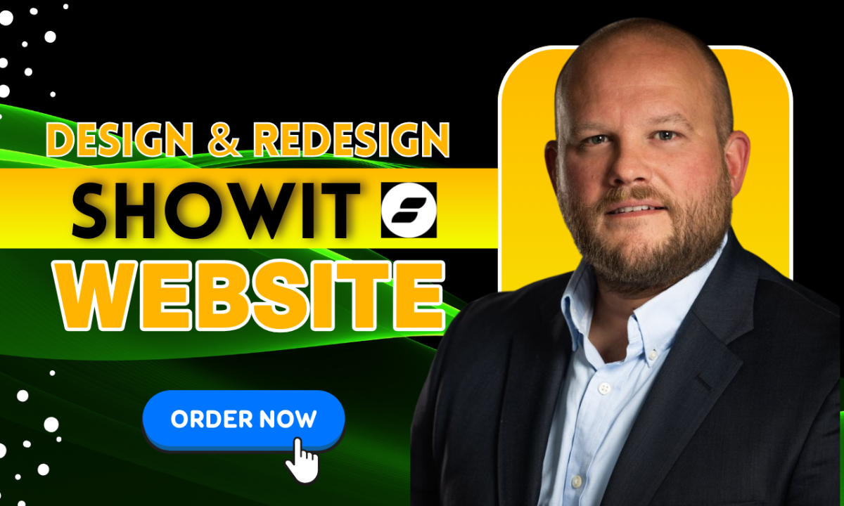 I will design, redesign and customize your Showit website or template with SEO