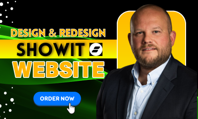 I will design, redesign and customize your Showit website or template with SEO